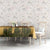 Egyptian Pyramids and Anubis Tablecloth with Camel Caravan Desert