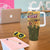Egyptian Pyramids and Anubis Tumbler With Handle with Camel Caravan Desert