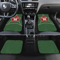 Personalized Morocco Football Atlas Lion Car Mats Moroccan Star National Flag