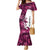 Pink Camo Customize Name Deer Hunting Family Matching Mermaid Dress and Hawaiian Shirt Tribal Buck Silhouette - Wonder Print Shop