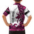 Pink Camo Customize Name Deer Hunting Family Matching Short Sleeve Bodycon Dress and Hawaiian Shirt Tribal Buck Silhouette - Wonder Print Shop
