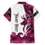 Pink Camo Customize Name Deer Hunting Hawaiian Shirt Tribal Buck Silhouette - Wonder Print Shop