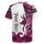 Pink Camo Customize Name Deer Hunting Rugby Jersey Tribal Buck Silhouette - Wonder Print Shop