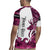 Pink Camo Customize Name Deer Hunting Rugby Jersey Tribal Buck Silhouette - Wonder Print Shop