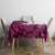 Pink Camo Customize Name Deer Hunting Tablecloth Tribal Buck Silhouette - Wonder Print Shop
