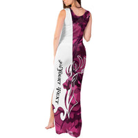 Pink Camo Customize Name Deer Hunting Tank Maxi Dress Tribal Buck Silhouette - Wonder Print Shop