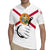 Flag Florida Fishing Rugby Jersey Fish Hook Rip Detail and Custom Name Red Accent Design - Wonder Print Shop