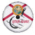 Flag Florida Fishing Spare Tire Cover Fish Hook Rip Detail and Custom Name Red Accent Design - Wonder Print Shop