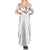 Flag Florida Fishing Summer Maxi Dress Fish Hook Rip Detail and Custom Name Red Accent Design - Wonder Print Shop