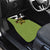 Largemouth Bass Fishing Car Mats Fish On Text and Boat Scene in Green and Black Custom Design - Wonder Print Shop