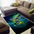 Offshore Fishing Custom Area Rug Tuna Mahi Mahi and Wahoo in Ocean Wave Design - Wonder Print Shop
