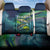 Offshore Fishing Custom Back Car Seat Cover Tuna Mahi Mahi and Wahoo in Ocean Wave Design - Wonder Print Shop