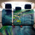 Offshore Fishing Custom Back Car Seat Cover Tuna Mahi Mahi and Wahoo in Ocean Wave Design - Wonder Print Shop