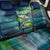 Offshore Fishing Custom Back Car Seat Cover Tuna Mahi Mahi and Wahoo in Ocean Wave Design - Wonder Print Shop