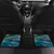 Offshore Fishing Custom Car Mats Tuna Mahi Mahi and Wahoo in Ocean Wave Design - Wonder Print Shop