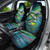 Offshore Fishing Custom Car Seat Cover Tuna Mahi Mahi and Wahoo in Ocean Wave Design - Wonder Print Shop