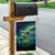 Offshore Fishing Custom Garden Flag Tuna Mahi Mahi and Wahoo in Ocean Wave Design - Wonder Print Shop