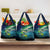 Offshore Fishing Custom Grocery Bag Tuna Mahi Mahi and Wahoo in Ocean Wave Design - Wonder Print Shop