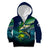 Offshore Fishing Custom Kid Hoodie Tuna Mahi Mahi and Wahoo in Ocean Wave Design - Wonder Print Shop