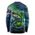Offshore Fishing Custom Long Sleeve Shirt Tuna Mahi Mahi and Wahoo in Ocean Wave Design - Wonder Print Shop