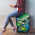 Offshore Fishing Custom Luggage Cover Tuna Mahi Mahi and Wahoo in Ocean Wave Design - Wonder Print Shop