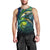 Offshore Fishing Custom Men Tank Top Tuna Mahi Mahi and Wahoo in Ocean Wave Design - Wonder Print Shop