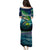Offshore Fishing Custom Puletasi Tuna Mahi Mahi and Wahoo in Ocean Wave Design - Wonder Print Shop