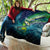 Offshore Fishing Custom Quilt Tuna Mahi Mahi and Wahoo in Ocean Wave Design - Wonder Print Shop