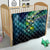 Offshore Fishing Custom Quilt Tuna Mahi Mahi and Wahoo in Ocean Wave Design - Wonder Print Shop