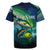 Offshore Fishing Custom Rugby Jersey Tuna Mahi Mahi and Wahoo in Ocean Wave Design - Wonder Print Shop