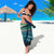 Offshore Fishing Custom Sarong Tuna Mahi Mahi and Wahoo in Ocean Wave Design - Wonder Print Shop