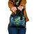 Offshore Fishing Custom Shoulder Handbag Tuna Mahi Mahi and Wahoo in Ocean Wave Design - Wonder Print Shop