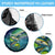 Offshore Fishing Custom Spare Tire Cover Tuna Mahi Mahi and Wahoo in Ocean Wave Design - Wonder Print Shop