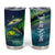 Offshore Fishing Custom Tumbler Cup Tuna Mahi Mahi and Wahoo in Ocean Wave Design - Wonder Print Shop
