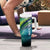Offshore Fishing Custom Tumbler With Handle Tuna Mahi Mahi and Wahoo in Ocean Wave Design - Wonder Print Shop