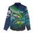 Offshore Fishing Custom Women Casual Shirt Tuna Mahi Mahi and Wahoo in Ocean Wave Design - Wonder Print Shop