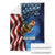 American Flag Bass Fishing Graphic Blanket Patriotic Fish and Starry Galaxy Background - Wonder Print Shop