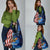 American Flag Bass Fishing Graphic Grocery Bag Patriotic Fish and Starry Galaxy Background - Wonder Print Shop