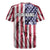 Fishing Fish Hook American Flag Rugby Jersey Custom Name Graphic in Patriotic Striped Theme - Wonder Print Shop