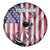 Fishing Fish Hook American Flag Spare Tire Cover Custom Name Graphic in Patriotic Striped Theme - Wonder Print Shop
