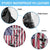 Fishing Fish Hook American Flag Spare Tire Cover Custom Name Graphic in Patriotic Striped Theme - Wonder Print Shop