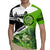 Green and Black Largemouth Bass Fishing Rugby Jersey Custom Name Design and Angler Silhouette Illustration - Wonder Print Shop