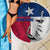 Texas Flag Fishing Beach Blanket Hook and Fish Illustration and Custom Name Detail - Wonder Print Shop