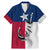 Texas Flag Fishing Family Matching Mermaid Dress and Hawaiian Shirt Hook and Fish Illustration and Custom Name Detail - Wonder Print Shop