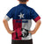 Texas Flag Fishing Family Matching Tank Maxi Dress and Hawaiian Shirt Hook and Fish Illustration and Custom Name Detail - Wonder Print Shop