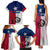 Texas Flag Fishing Family Matching Tank Maxi Dress and Hawaiian Shirt Hook and Fish Illustration and Custom Name Detail - Wonder Print Shop