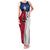 Texas Flag Fishing Family Matching Tank Maxi Dress and Hawaiian Shirt Hook and Fish Illustration and Custom Name Detail - Wonder Print Shop