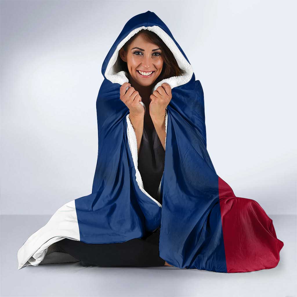 Texas Flag Fishing Hooded Blanket Hook and Fish Illustration and Custom Name Detail - Wonder Print Shop