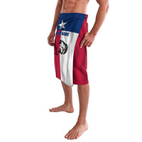 Texas Flag Fishing Lavalava Hook and Fish Illustration and Custom Name Detail - Wonder Print Shop