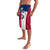 Texas Flag Fishing Lavalava Hook and Fish Illustration and Custom Name Detail - Wonder Print Shop